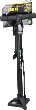 Afbeelding van Dunlop Fietspomp staand met Extra Ventielen Zwart